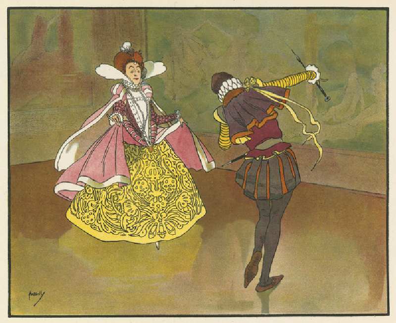 Elizabeth Is Tanzstunde von John Hassall