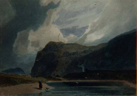 Mountain Scene in Wales von John Sell Cotman
