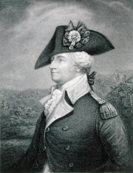 Brigadier General Anthony Wayne (1745-96) engraved by John Francis Eugene Prud'Homme (1800-92) after von John Trumbull