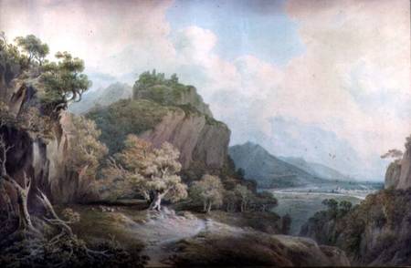 Val d'Aosta, Piedmont von John Warwick Smith