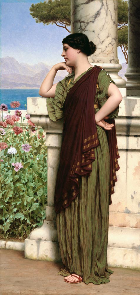 Zärtliche Gedanken von John William Godward