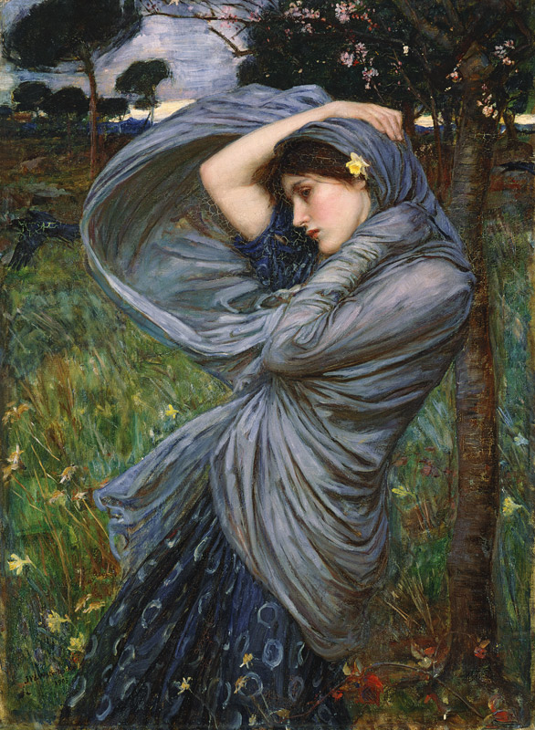 Boreas. von John William Waterhouse