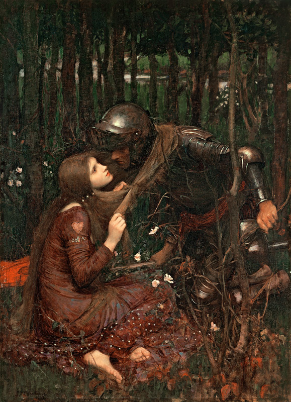 La Belle Dame Sans Merci (Nach gleichnamigem Gedicht von John Keats) von John William Waterhouse