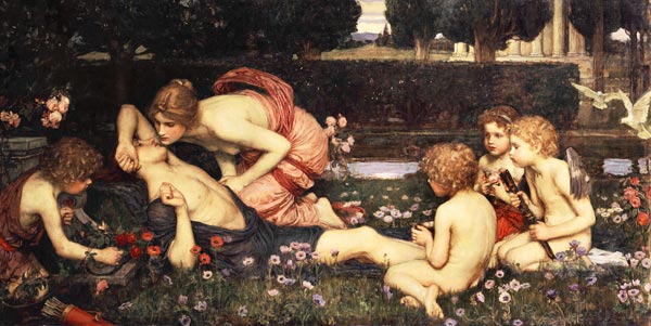 The Awakening of Adonis von John William Waterhouse