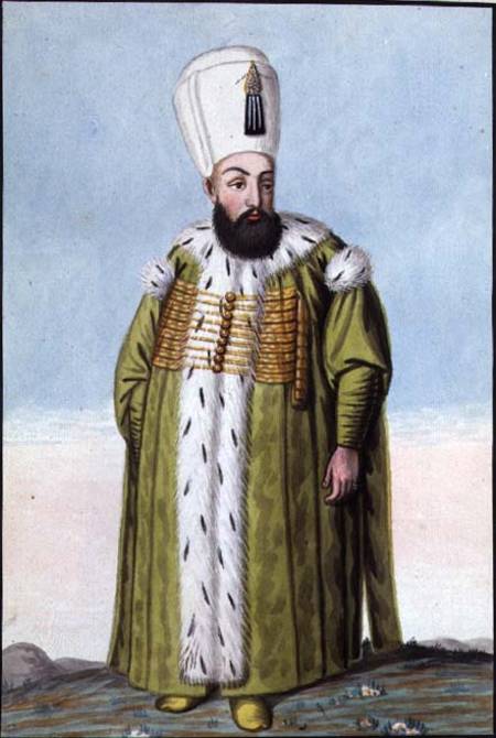 Amurath (Murad) III (1546-95) Sultan 1574-95, from 'A Series of Portraits of the Emperors of Turkey' von John Young