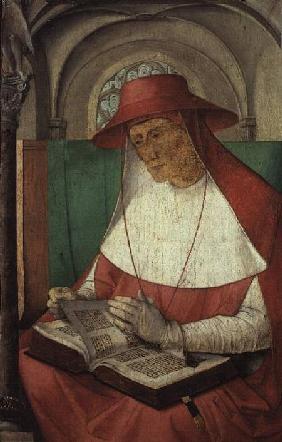 Portrait of St. Jerome (347-420) c.1475 (panel)