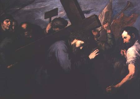 Christ Carrying the Cross von José (auch Jusepe) de Ribera