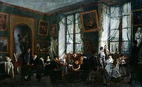 The Studio of Madame Haudebourt-Lescot