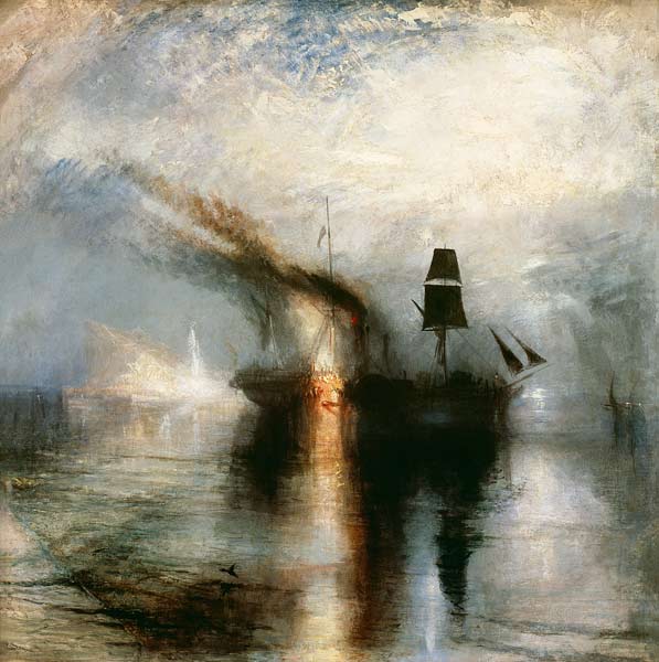 Frieden Bestattung auf See von William Turner