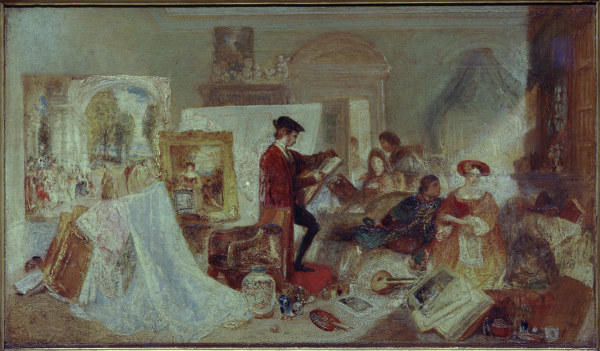 W.Turner, Watteau-Studie von William Turner