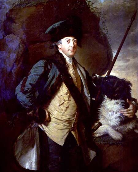 Portrait of John Whetham of Kirklington (1731-81) von Joseph Wright of Derby