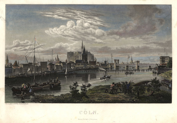 Köln, Dom, Innere Ansicht von Joseph Maximilian Kolb