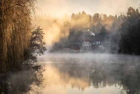 Goldener Fluss Krka