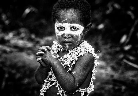 Bereit für das Mt. Hagen Sing Sing Festival – Papua-Neuguinea