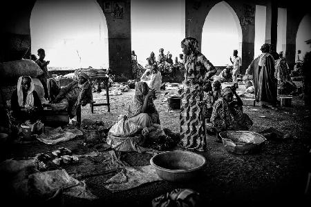 Ein Markt in Gao (Mali).