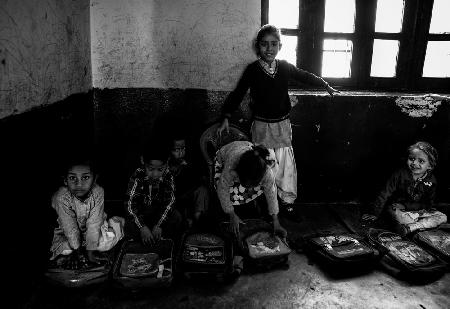 Kinder in der Schule - Ladakh - Indien