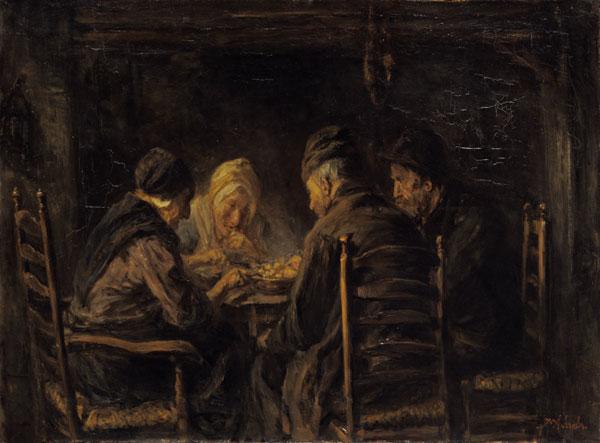 The Potato Eaters 1902