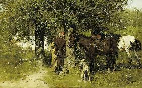 Das Rendezvous 1881