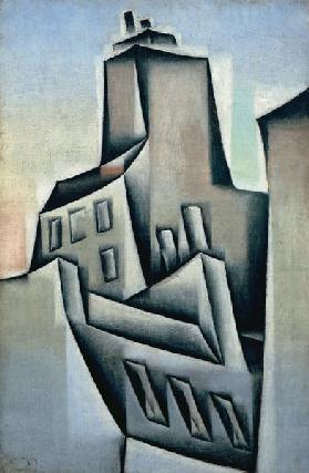 Juan Gris, Häuser in Paris