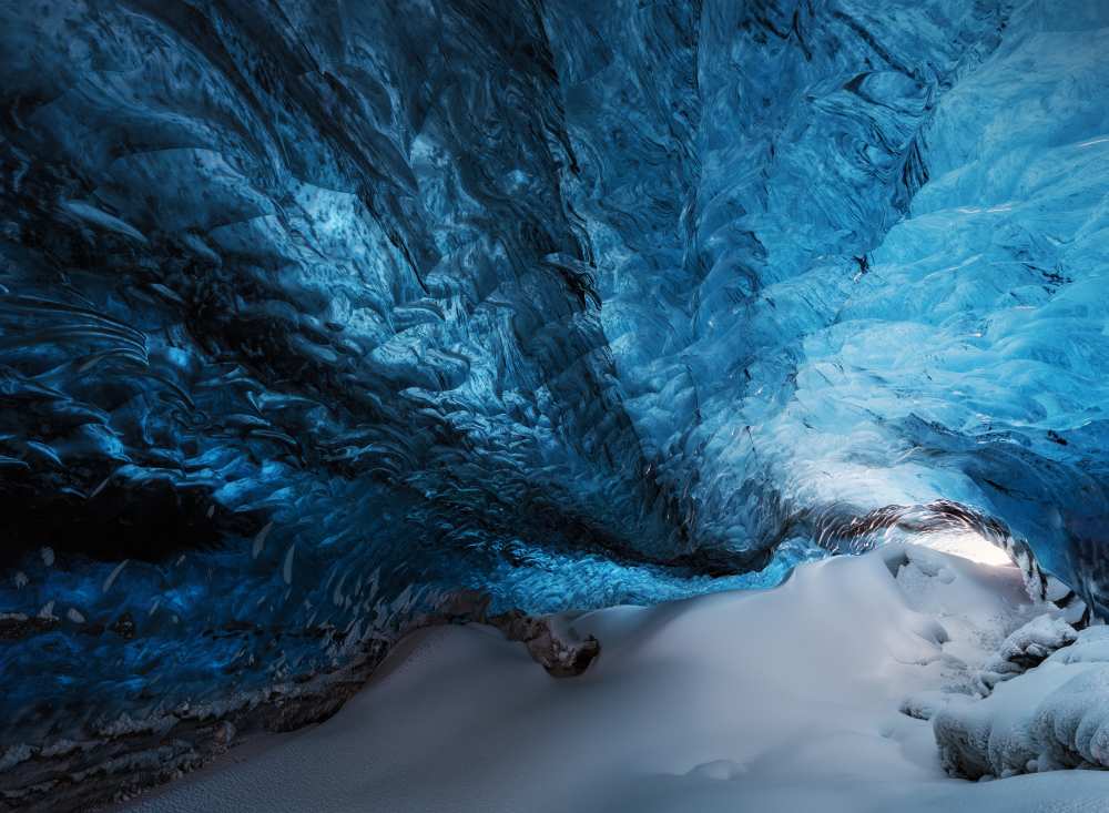 Una grieta azul. von Juan Pablo de