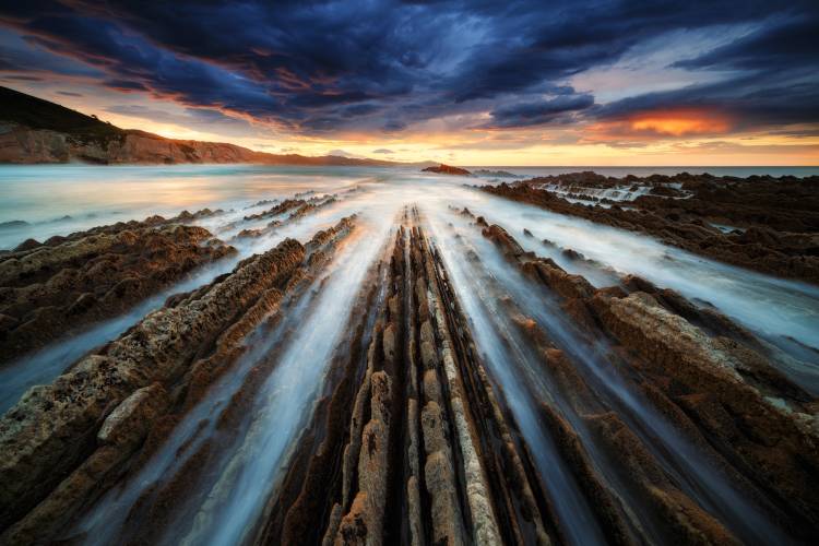 Zumaia Flysch von Juan Pablo de