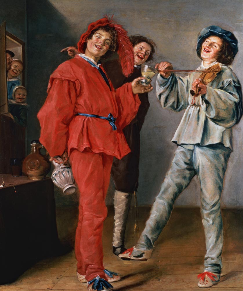 Three Boys Merry-making von Judith Leyster