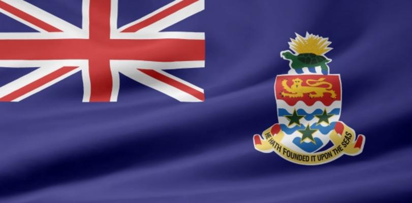 Flagge von Cayman Island von Juergen Priewe