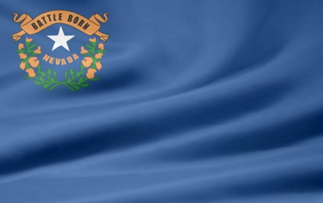 Nevada Flagge von Juergen Priewe