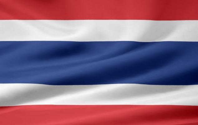 Thailändische Flagge - Juergen Priewe als Kunstdruck oder Gemälde.