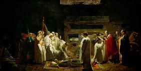 The Martyrs in the Catacombs 1855