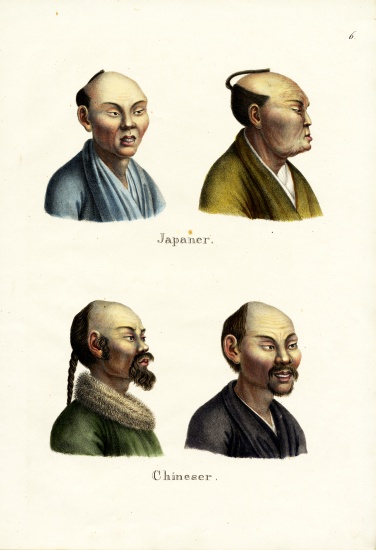 Japanese People von Karl Joseph Brodtmann