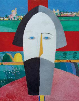 Malevich / Head of a Farmer