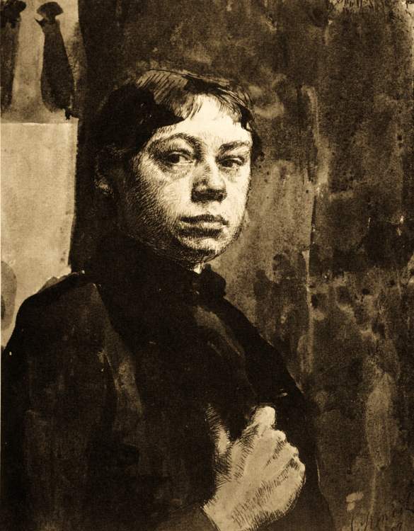 Selbstbildnis von Käthe Kollwitz