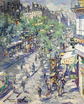 Boulevard de Sébastopol in Paris 1923