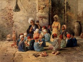 Eine Schule in Kairo 1873