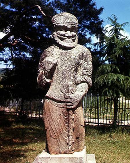 Statue from the park von Korean School