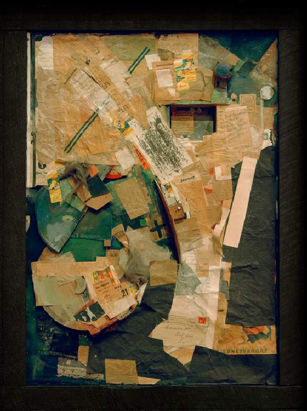 Bild mit Raumgewächsen… von Kurt Schwitters