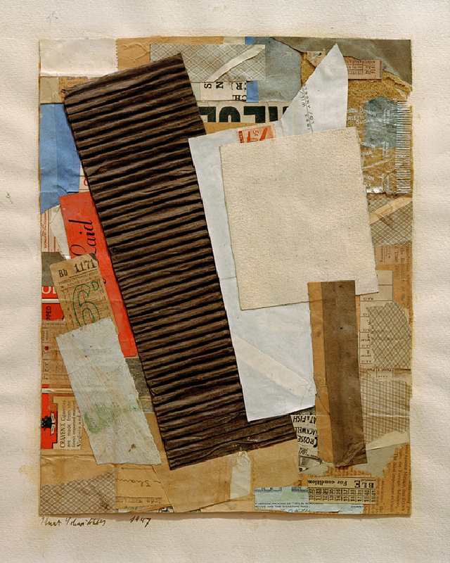 Ohne Titel (6 D) von Kurt Schwitters