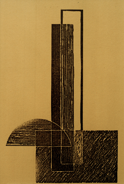 Ohne Titel (Konstruktivistische Komposition)  von László Moholy-Nagy