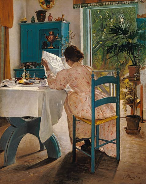 At Breakfast von Laurits Andersen Ring