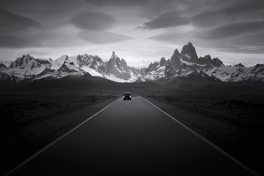 Zwischen Fitz Roy und Cerro Torre von Leah Xu