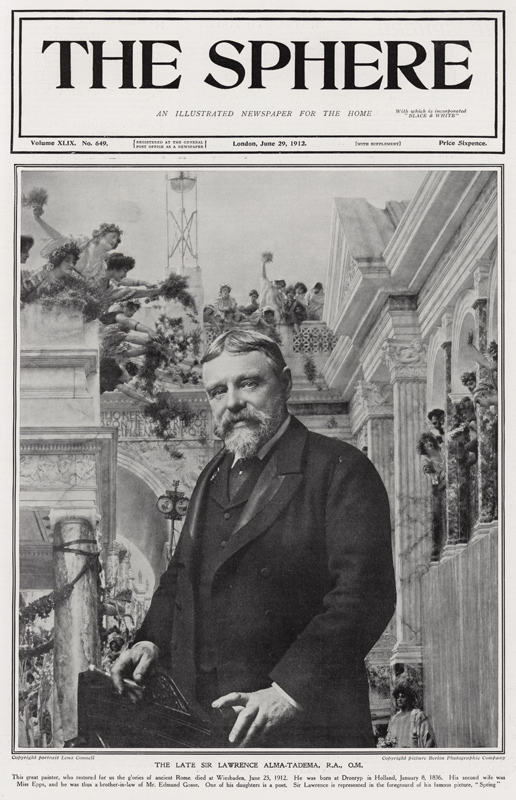 Die verstorbene Lawrence Alma-Tadema von Lena Connell