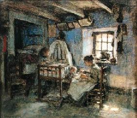 Domestic Interior, Wissant 1913 stel