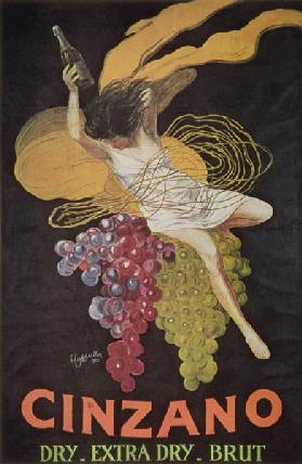 Poster advertising 'Cinzano' 1920