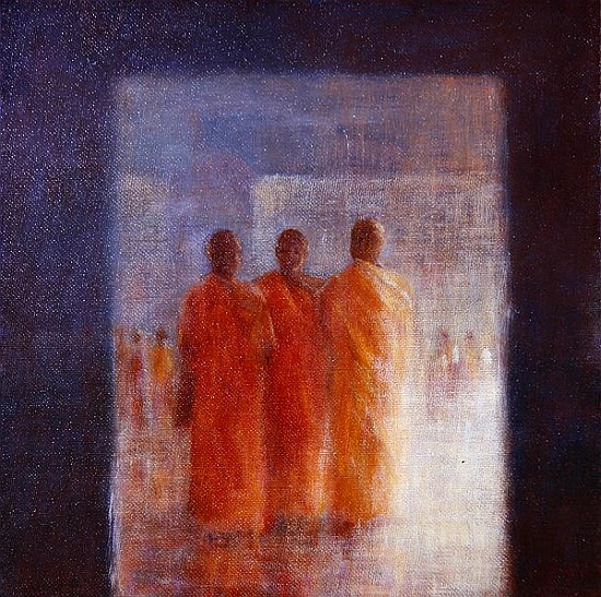 Meeting Place, Hanoi (oil on canvas)  von Lincoln  Seligman