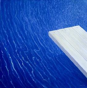 Diving Board, 2004 (acrylic) 