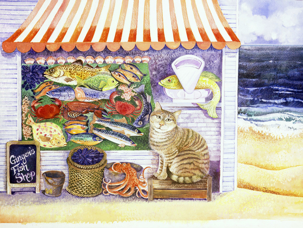 Gingers Fish Shop von Lisa Graa Jensen