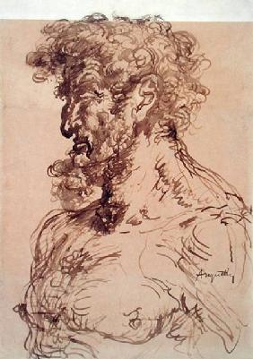 Bust of a Man (Self Portrait) c.1905  &