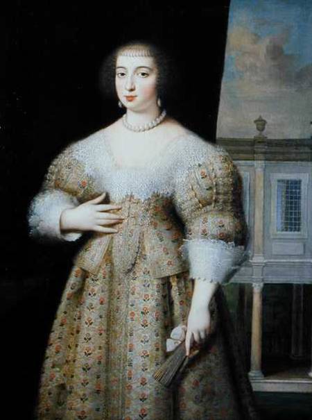 Portrait of Anne of Austria (1601-66) von Louis Ferdinand Elle