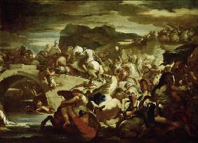 Luca Giordano, Amazonenschlacht